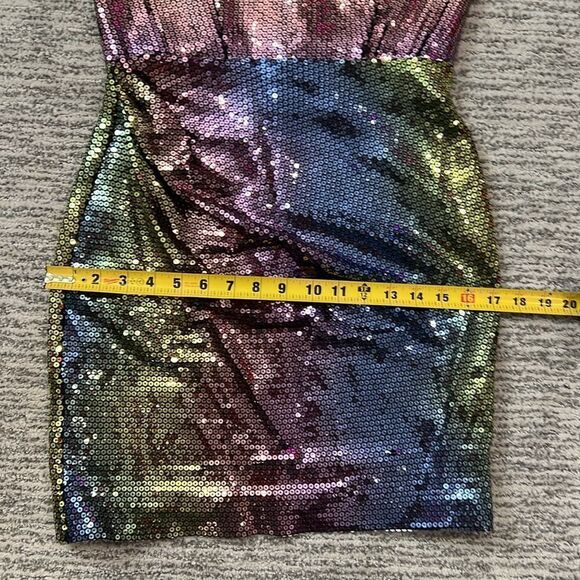 NWT The New Arrivals by ILKYAZ OZEL Isla Blue Jade Bustier Dress EU 38/Medium - Picture 11 of 16